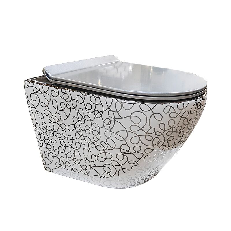 Modern Bathroom Rimless Washdown Wall Mounted Toilet -S1170
