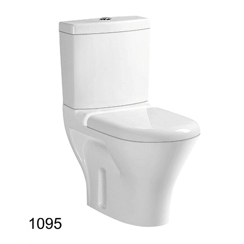 Wholesale Cheap Dual Flush WC Toilet Bowl Modern Ceramic Water Closet Two Piece Toilet For Bathroom MP-A-1095